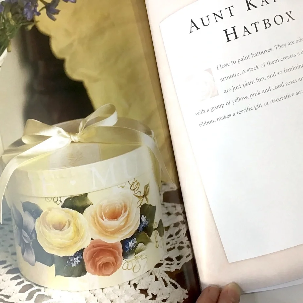 Book Of Roses 10 Tole Painting Projects Instructions Techniques Priscilla Hauser